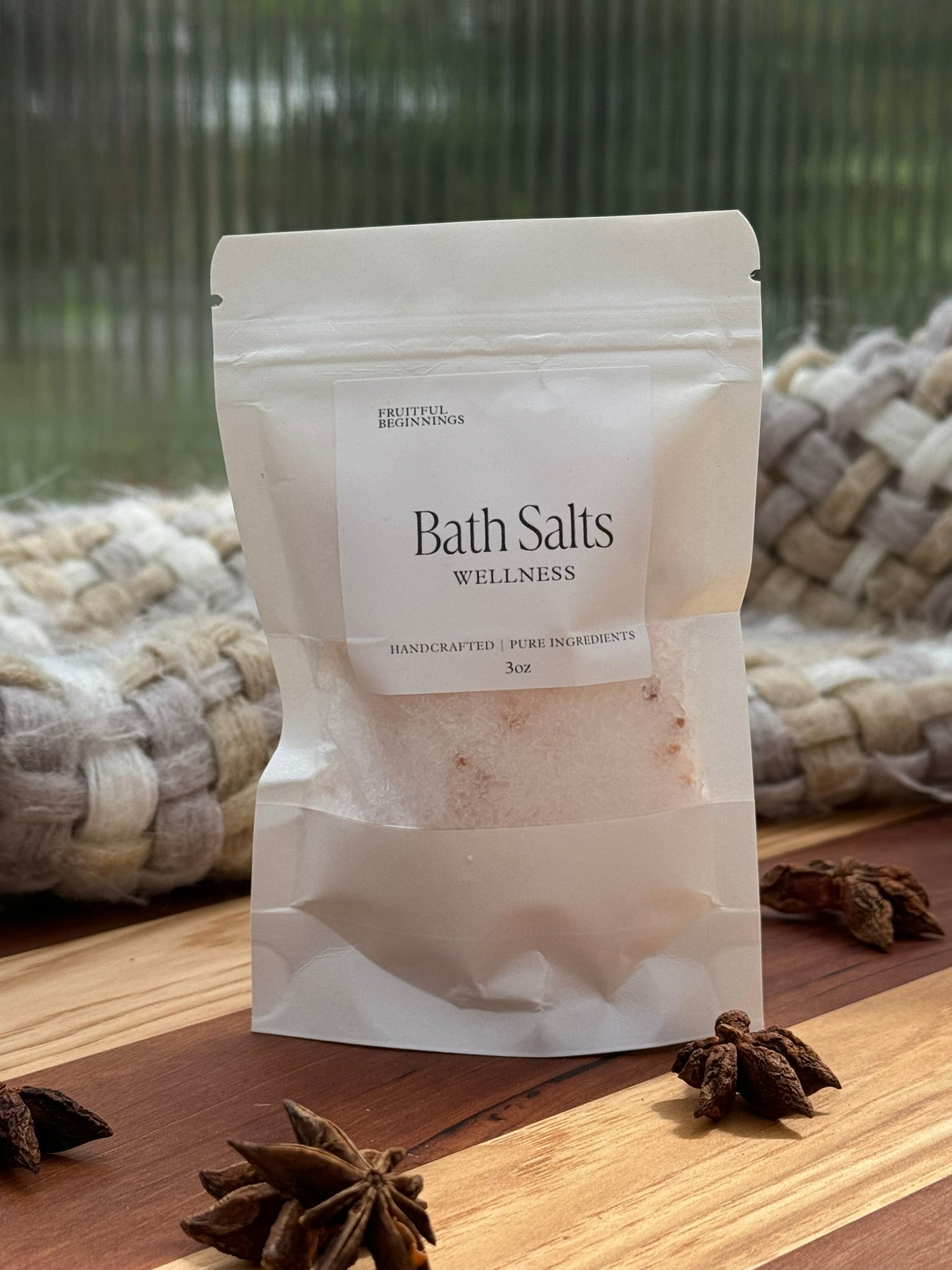 Wellness Bath Salts - Individual Size