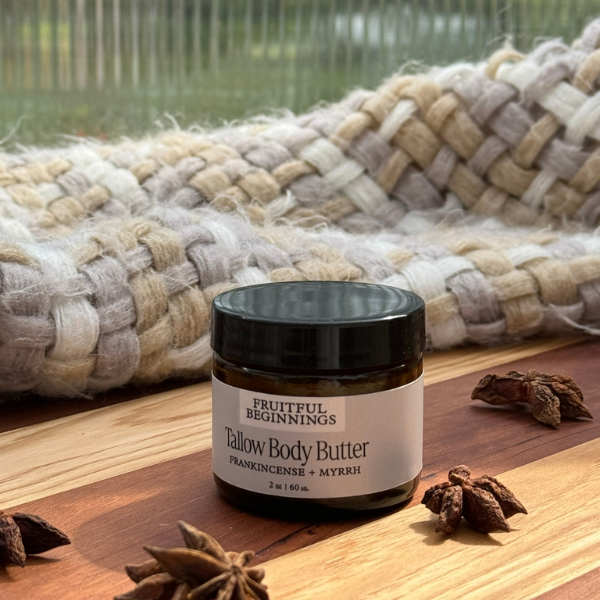 Frankincense + Myrrh Tallow Body Butter