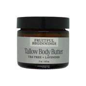 Tea Tree + Lavender Tallow Body Butter