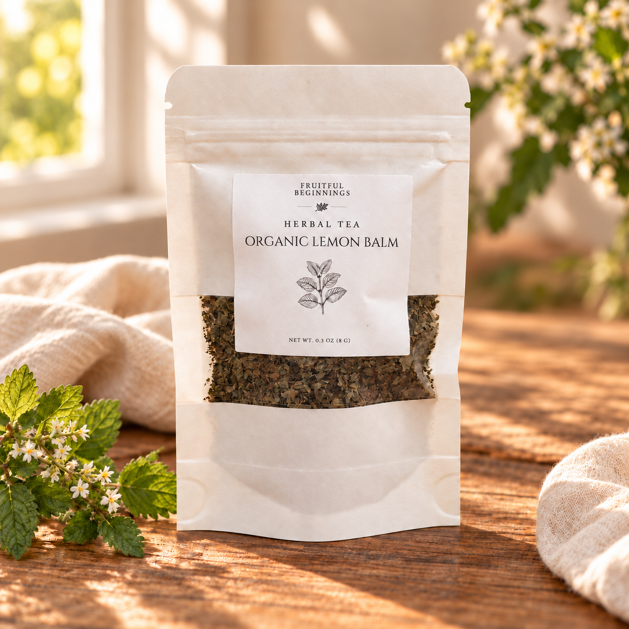 Lemon Balm Loose Leaf Herbal Tea