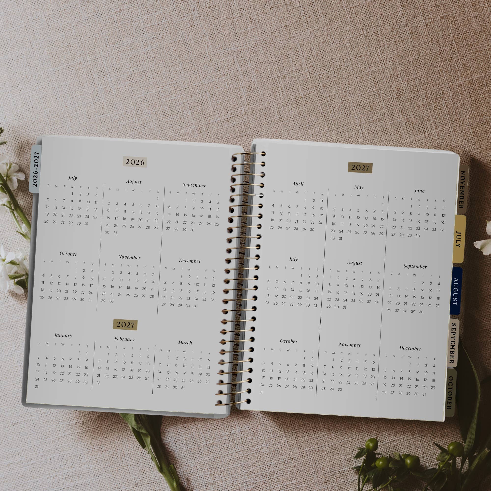 Walking with Jesus Christian Planner | 2026–2027