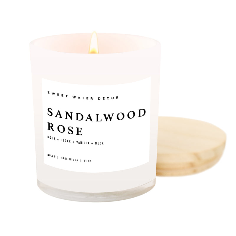 Sandlewood Rose Candle
