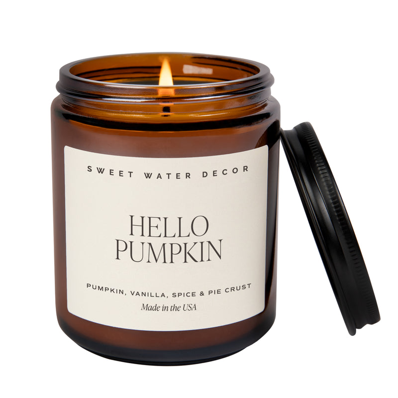 Hello Pumpkin Candle