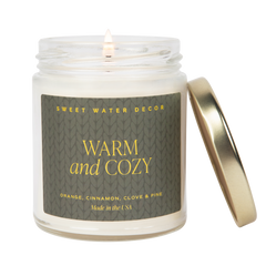 Warm and Cozy Candle