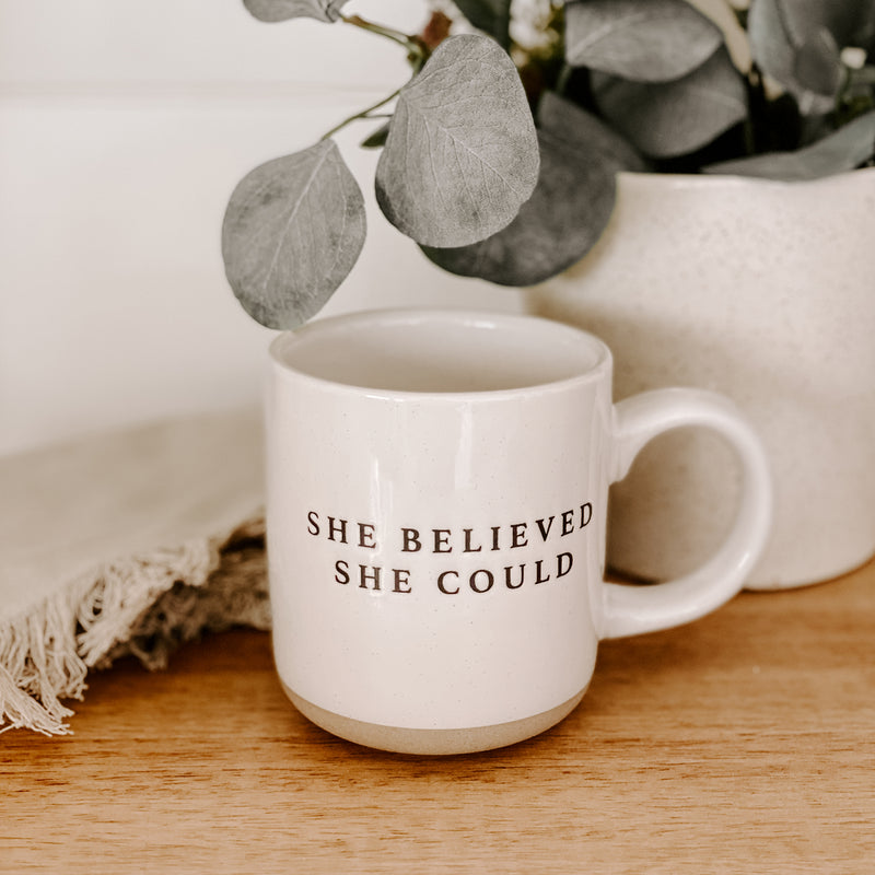 She Believed She Could Coffee Mug