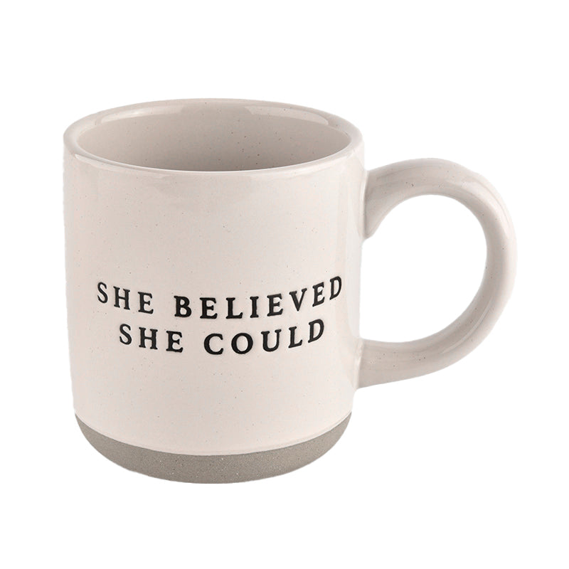She Believed She Could Coffee Mug