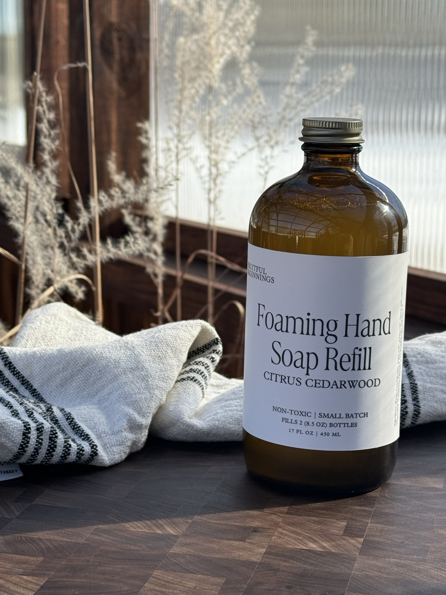 Citrus Cedarwood - Foaming Hand Soap Refill