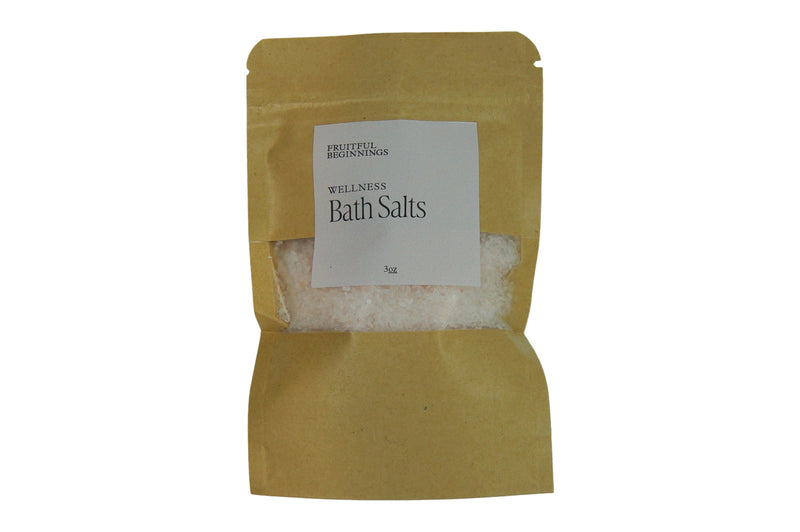 Wellness Bath Salts - Individual Size