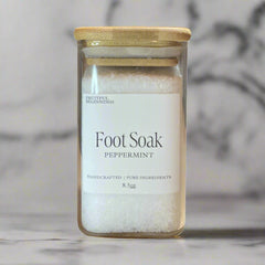 Peppermint Foot Soak