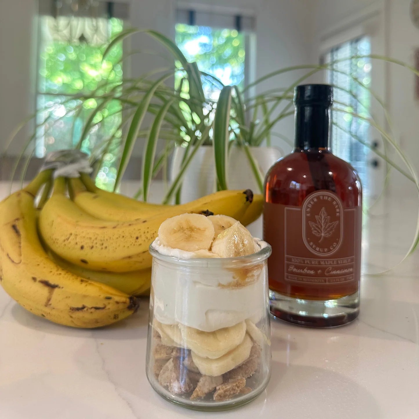 Bourbon + Cinnamon Infused Maple Syrup