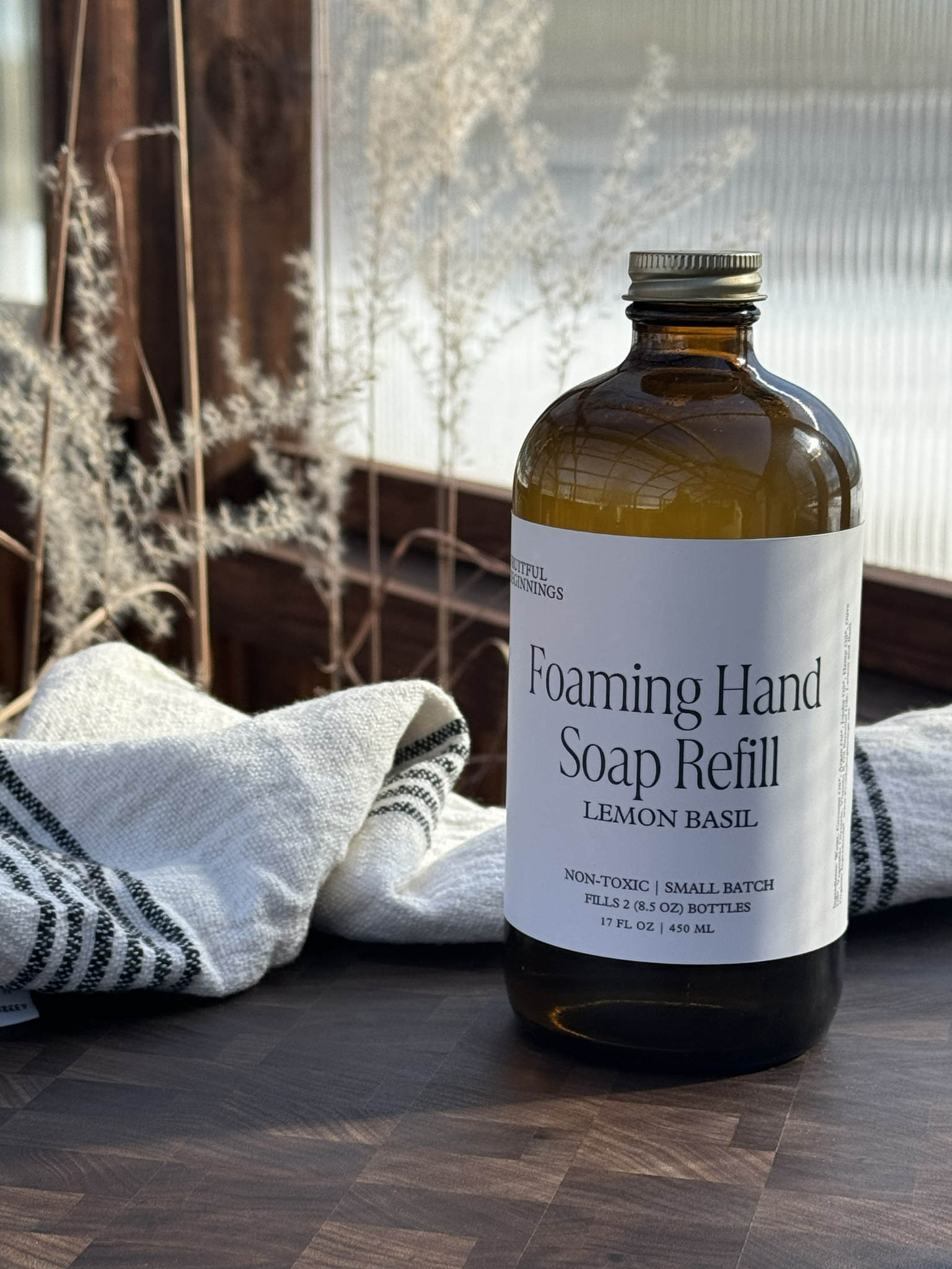 Lemon Basil Foaming Hand Soap Refill