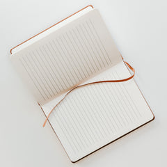 Notes Faux Leather Journal