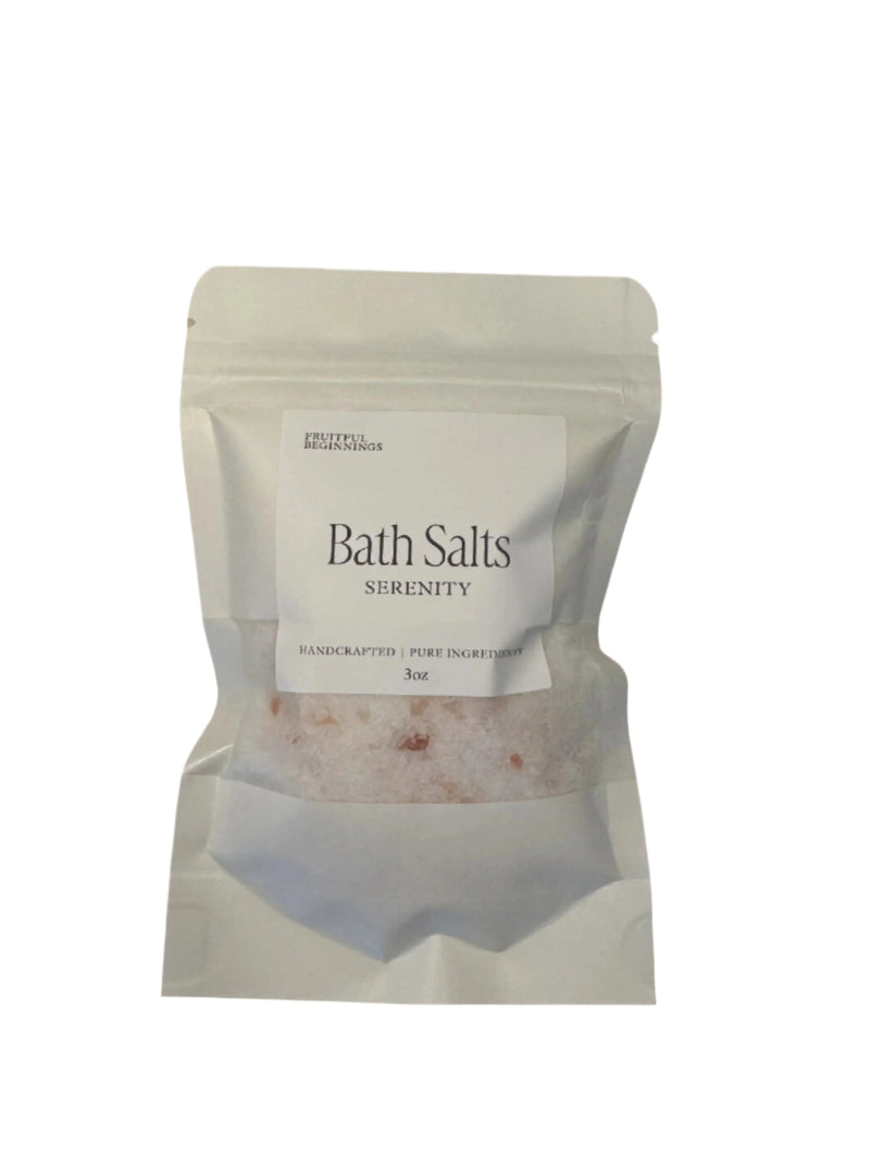 Serenity Bath Salts - Individual Size