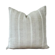 Linen Stripe Pillow  | Addison