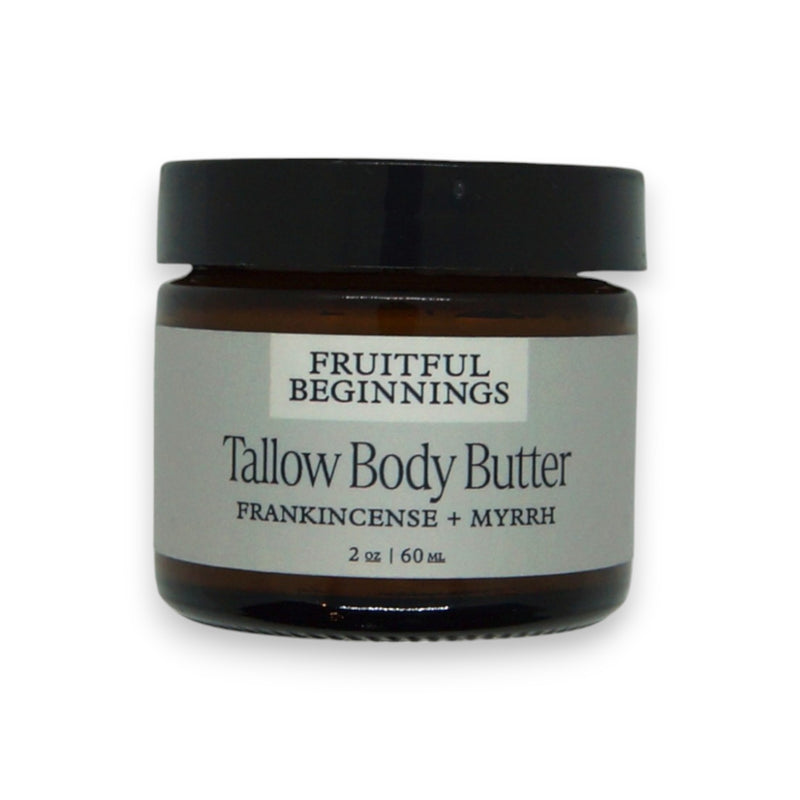 Frankincense + Myrrh Tallow Body Butter