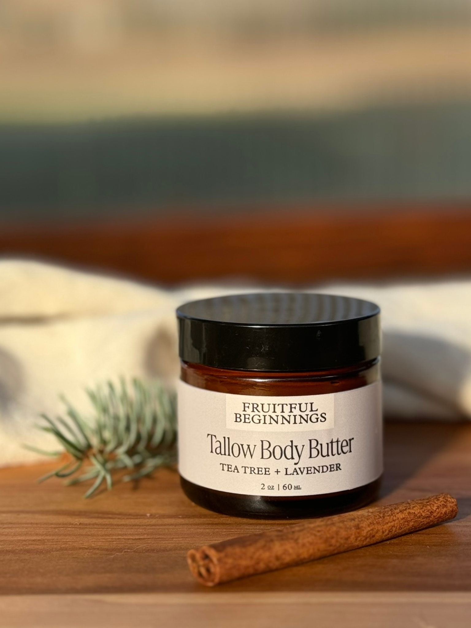 Tea Tree + Lavender Tallow Body Butter