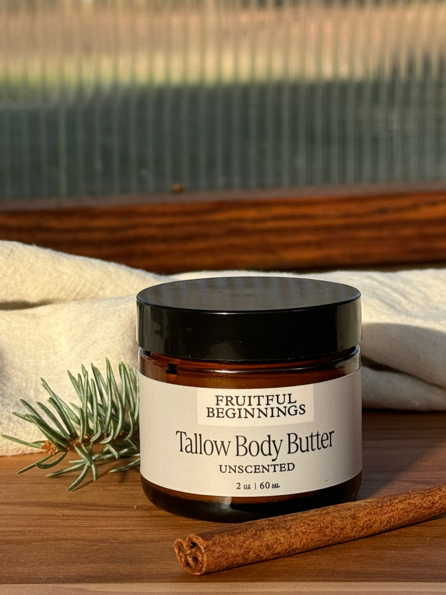 Unscented Tallow Body Butter
