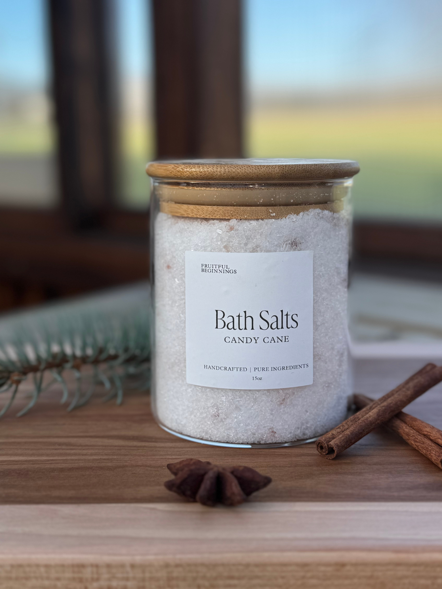 Candy Cane Bath Salts