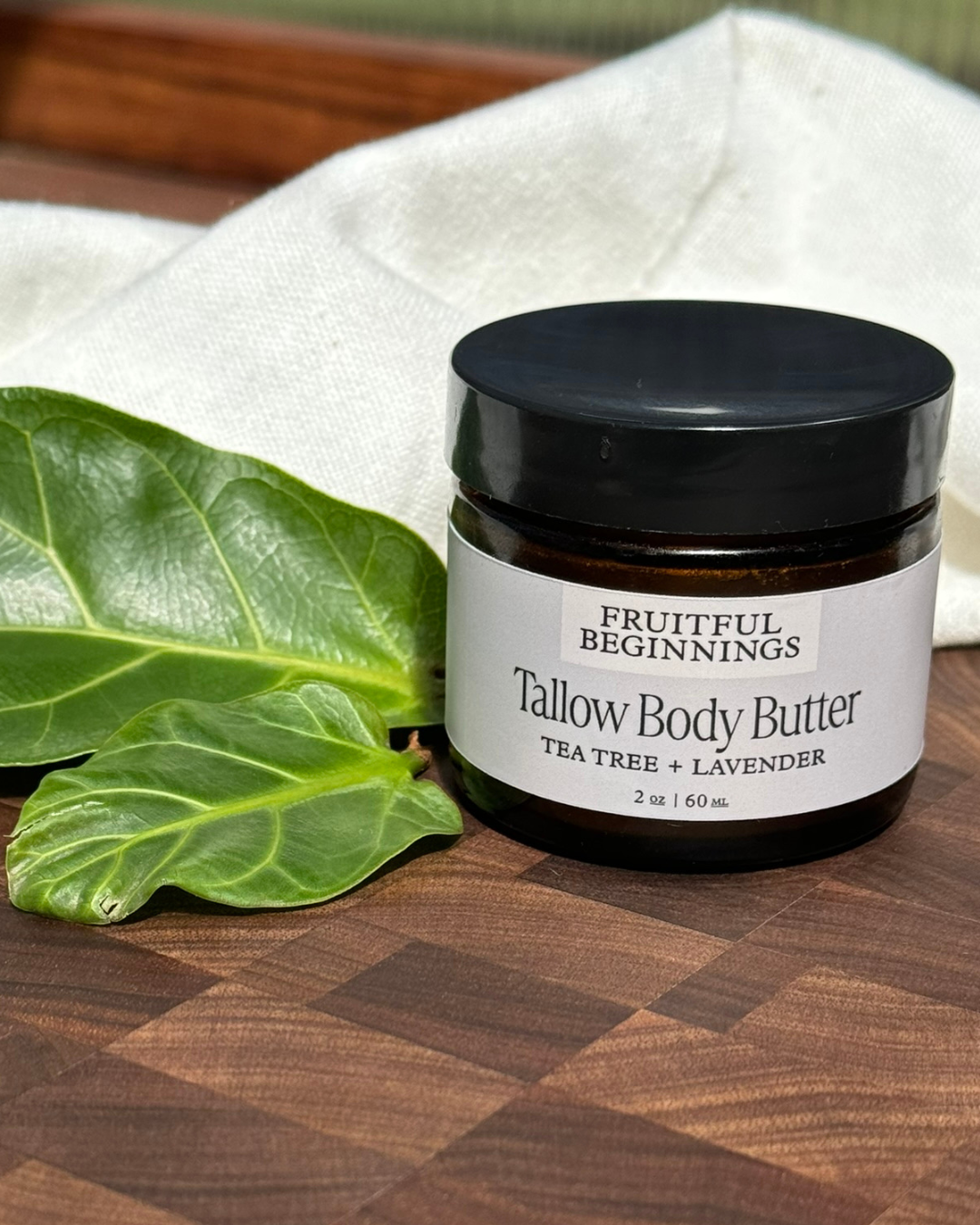 Tea Tree + Lavender Tallow Body Butter
