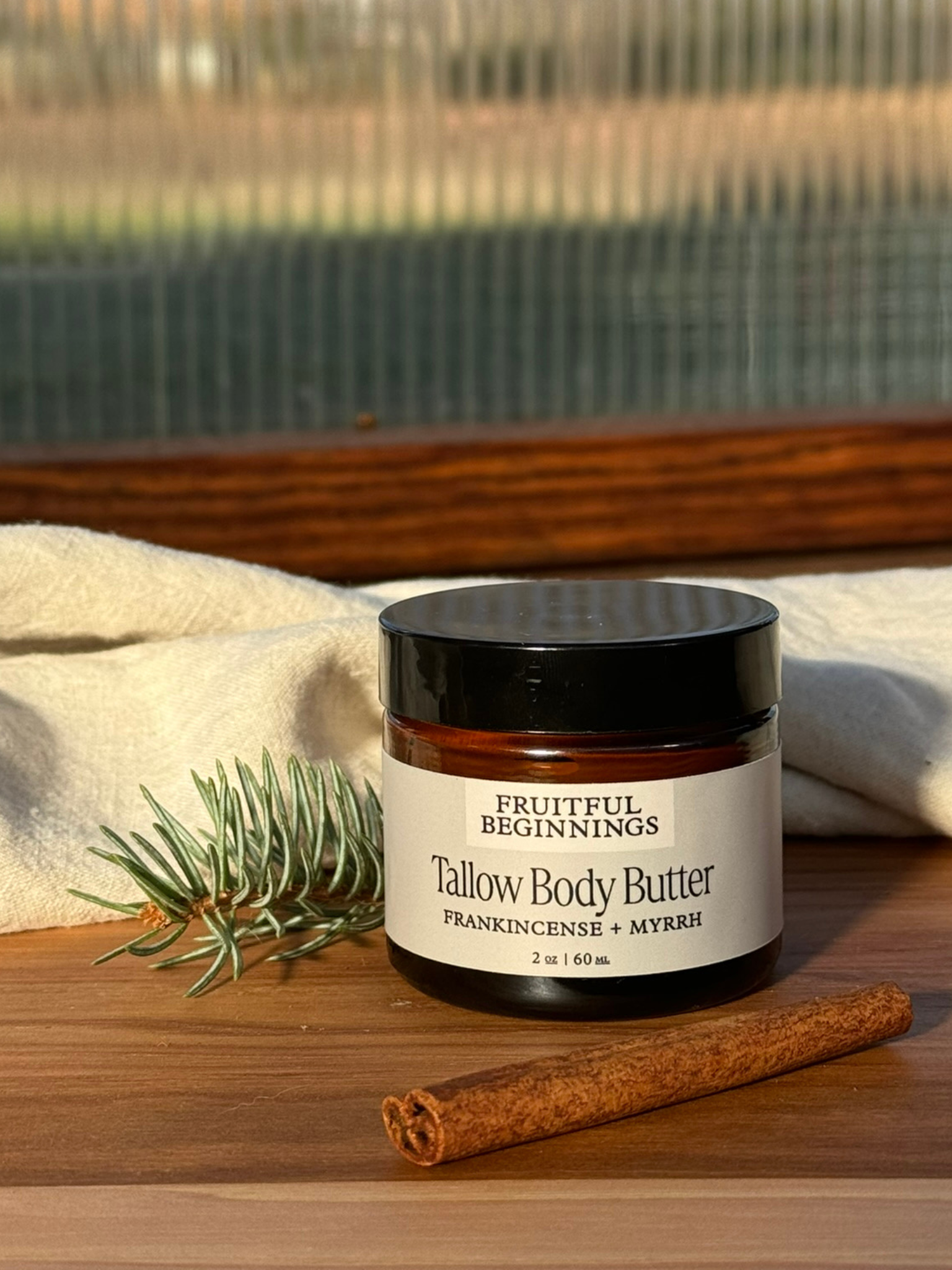 Frankincense + Myrrh Tallow Body Butter