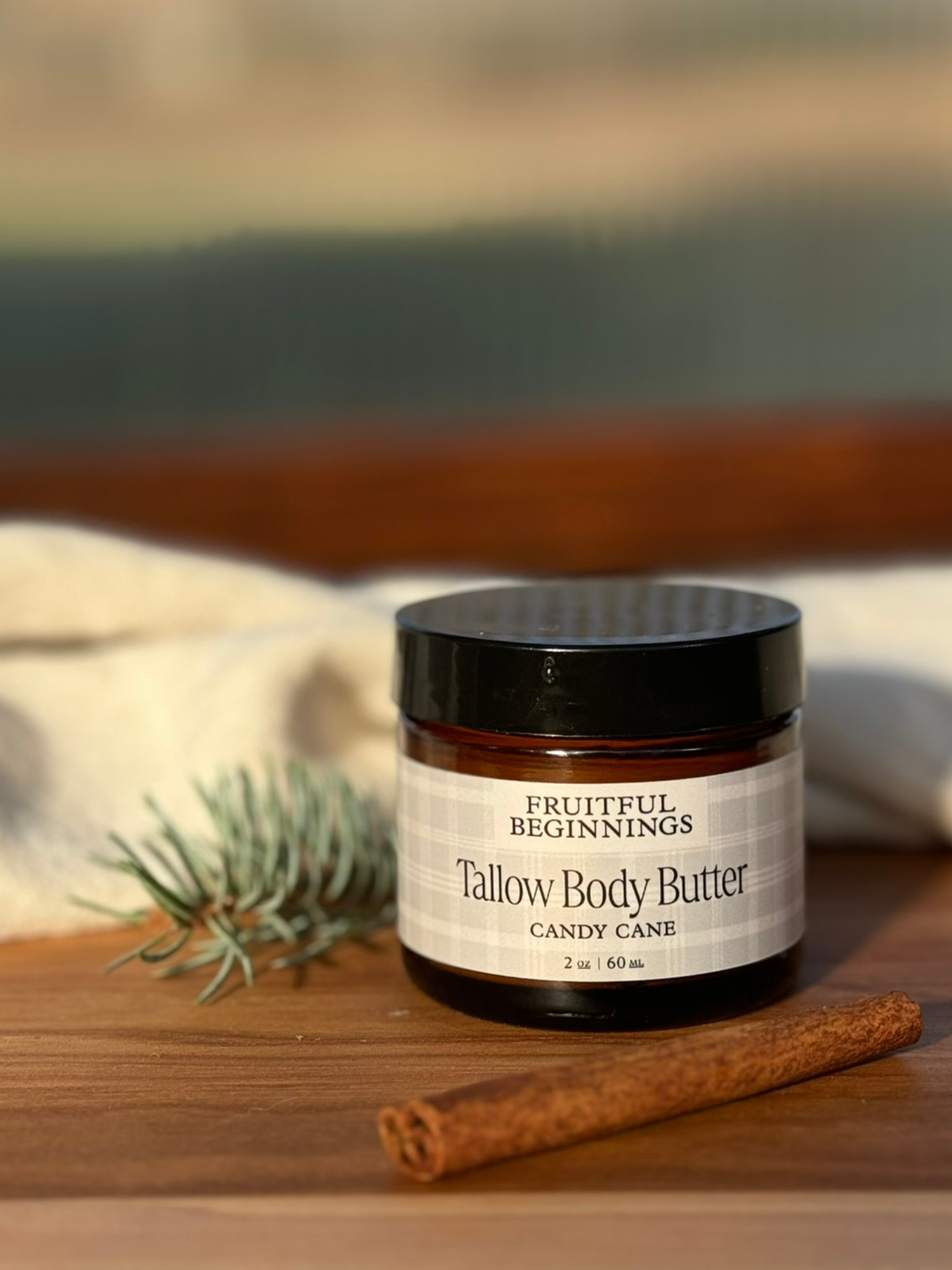 Candy Cane Tallow Body Butter