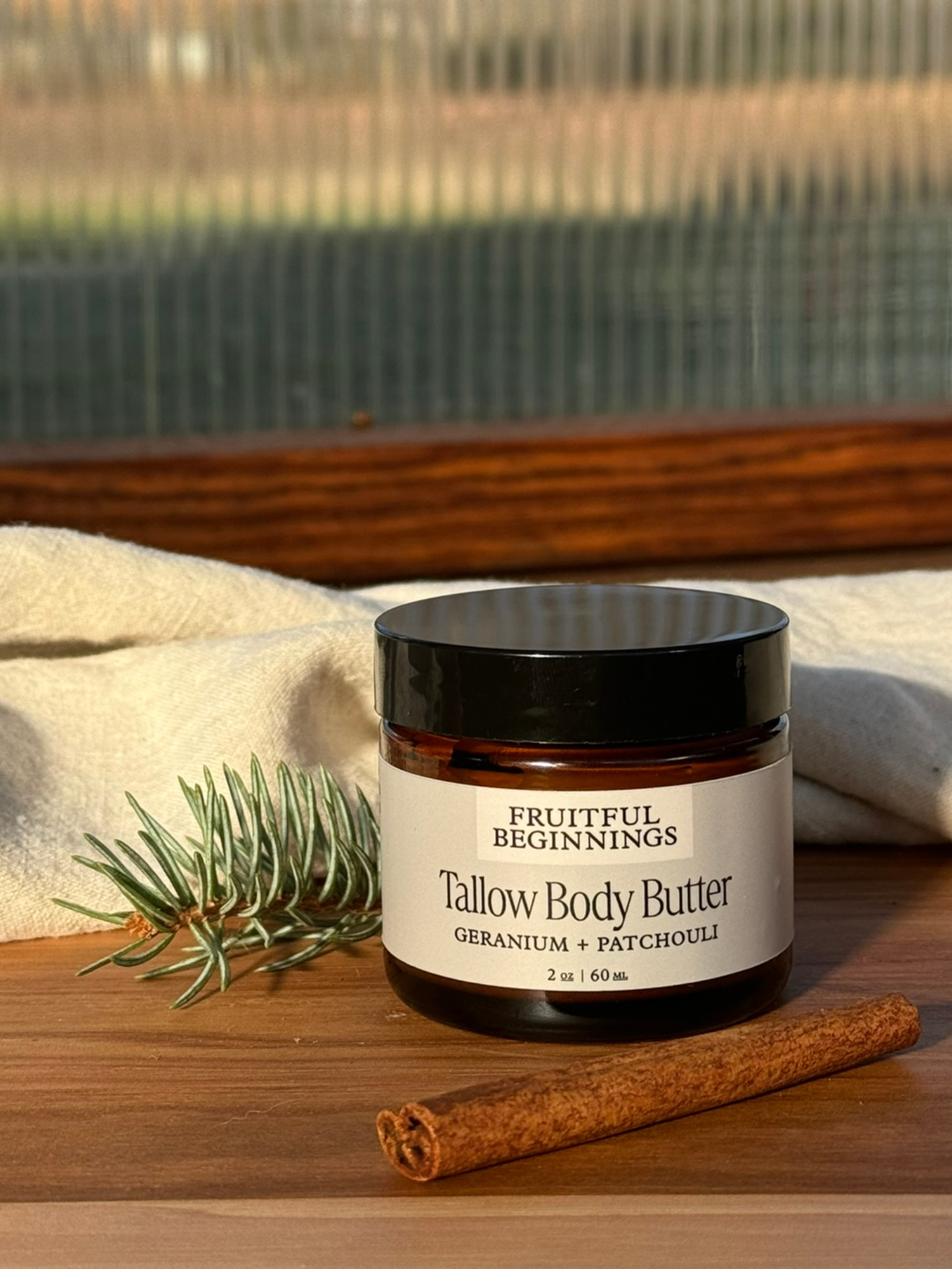 Geranium + Patchouli - Tallow Body Butter