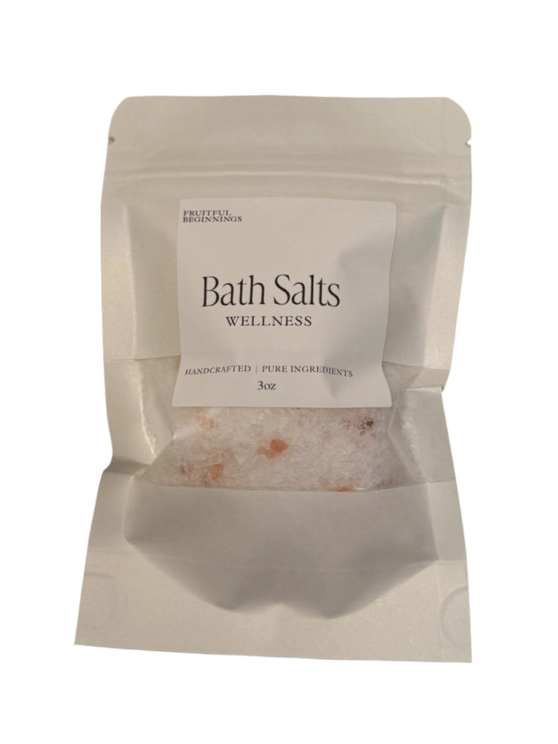 Wellness Bath Salts - Individual Size