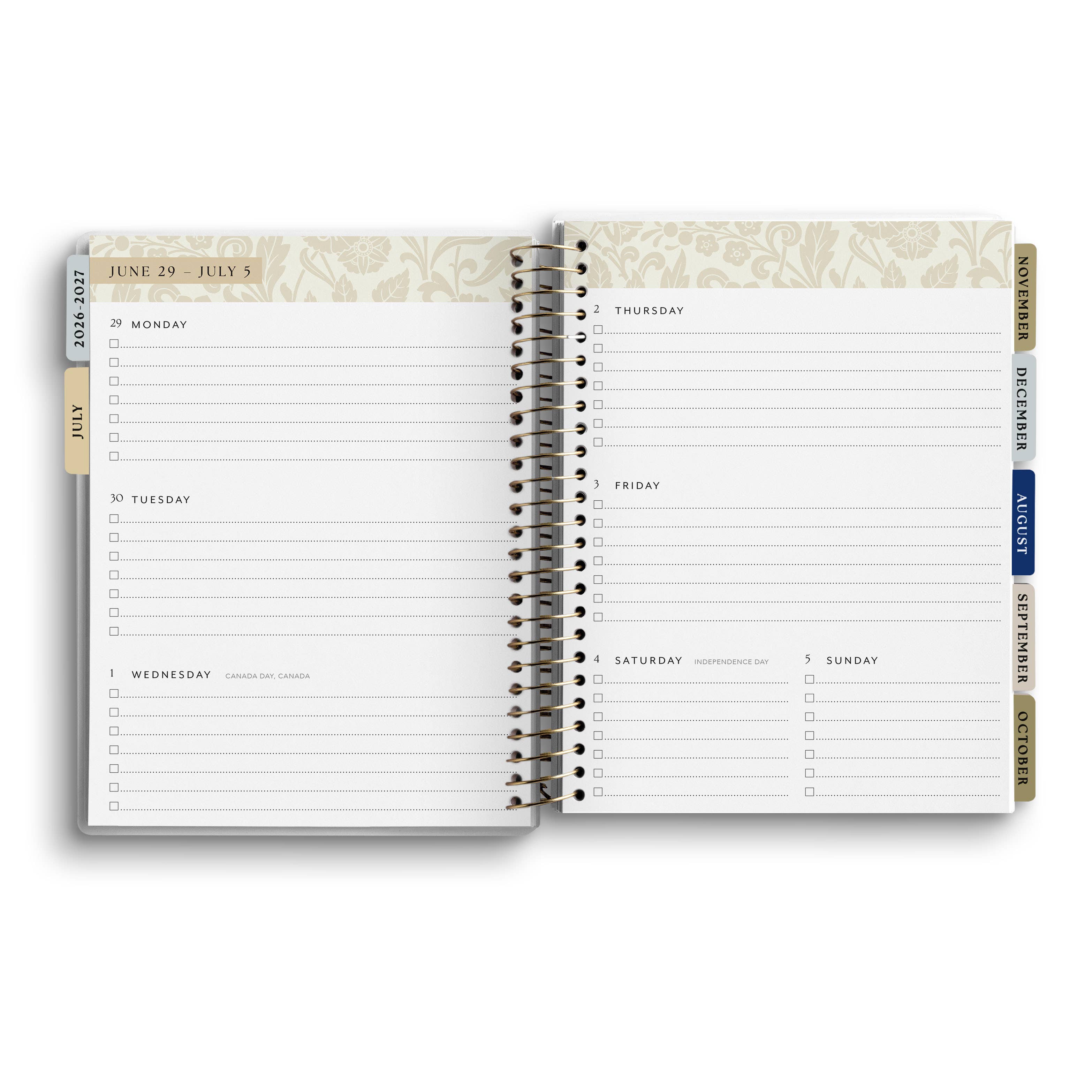 Walking with Jesus Christian Planner | 2026–2027