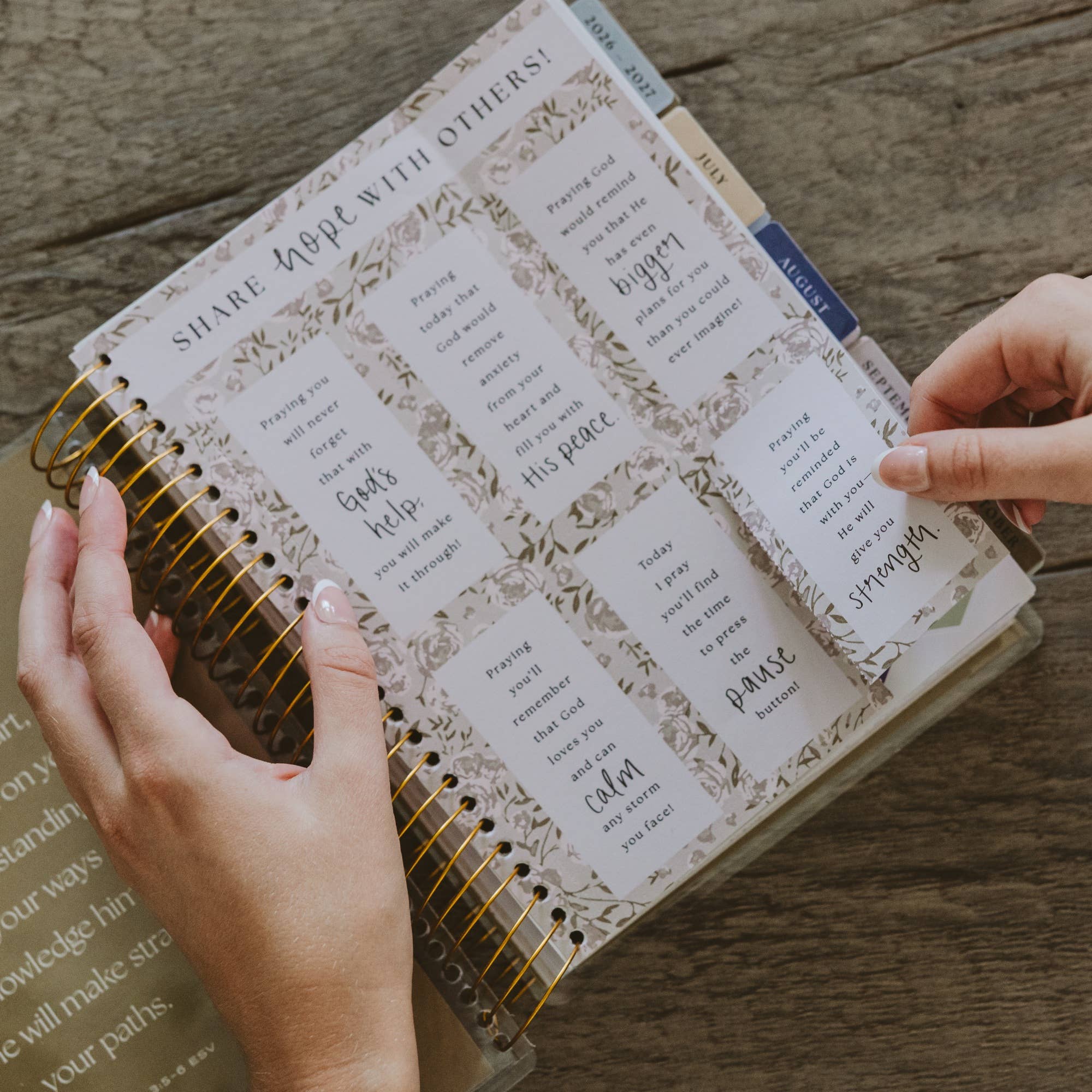 Walking with Jesus Christian Planner | 2026–2027